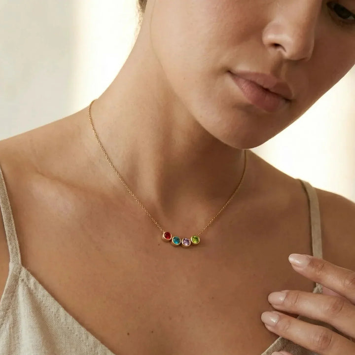 Necklace Made from the Stones of Your Loved Ones
