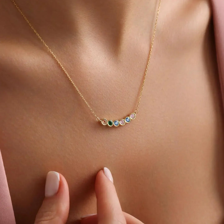 Necklace Made from the Stones of Your Loved Ones