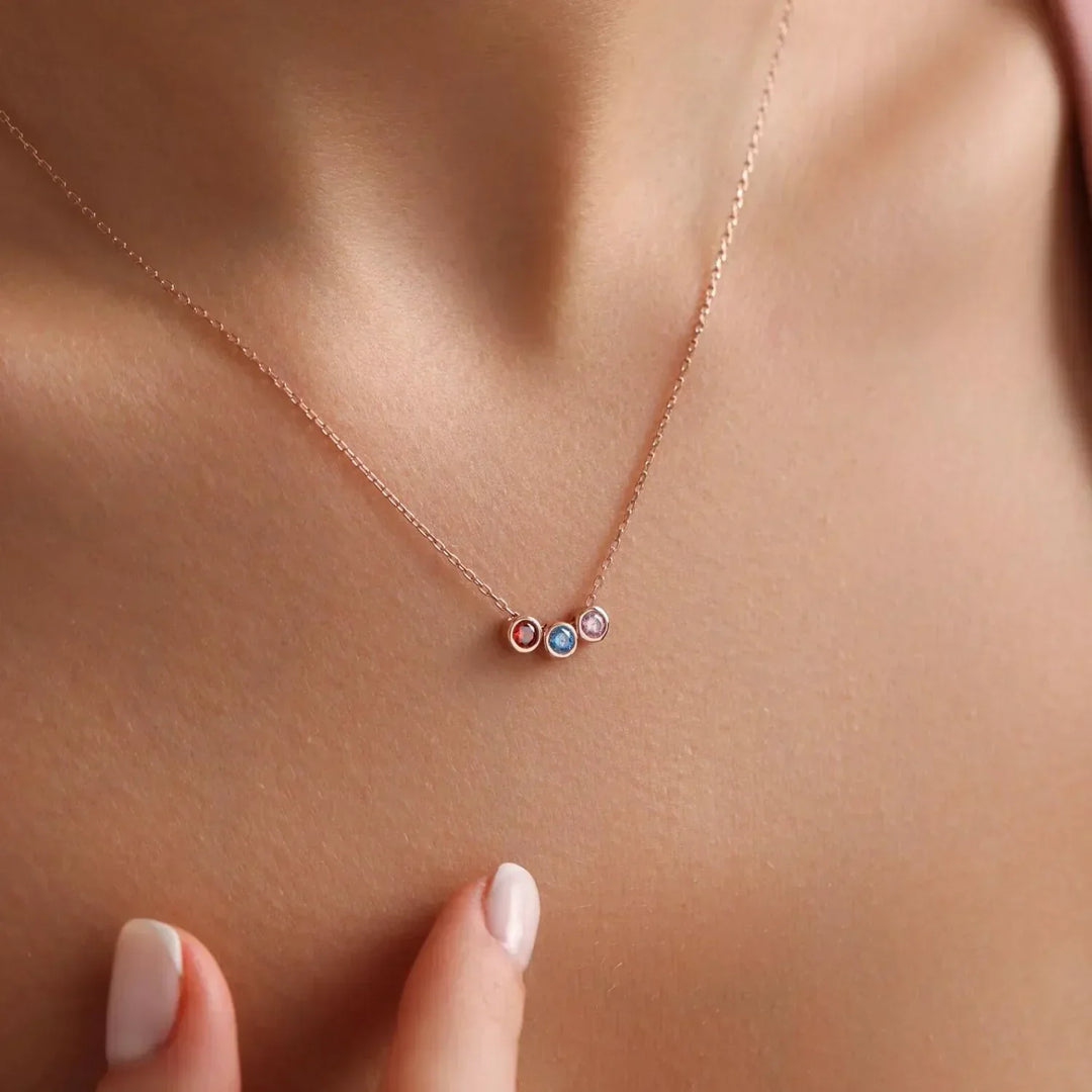 Necklace Made from the Stones of Your Loved Ones