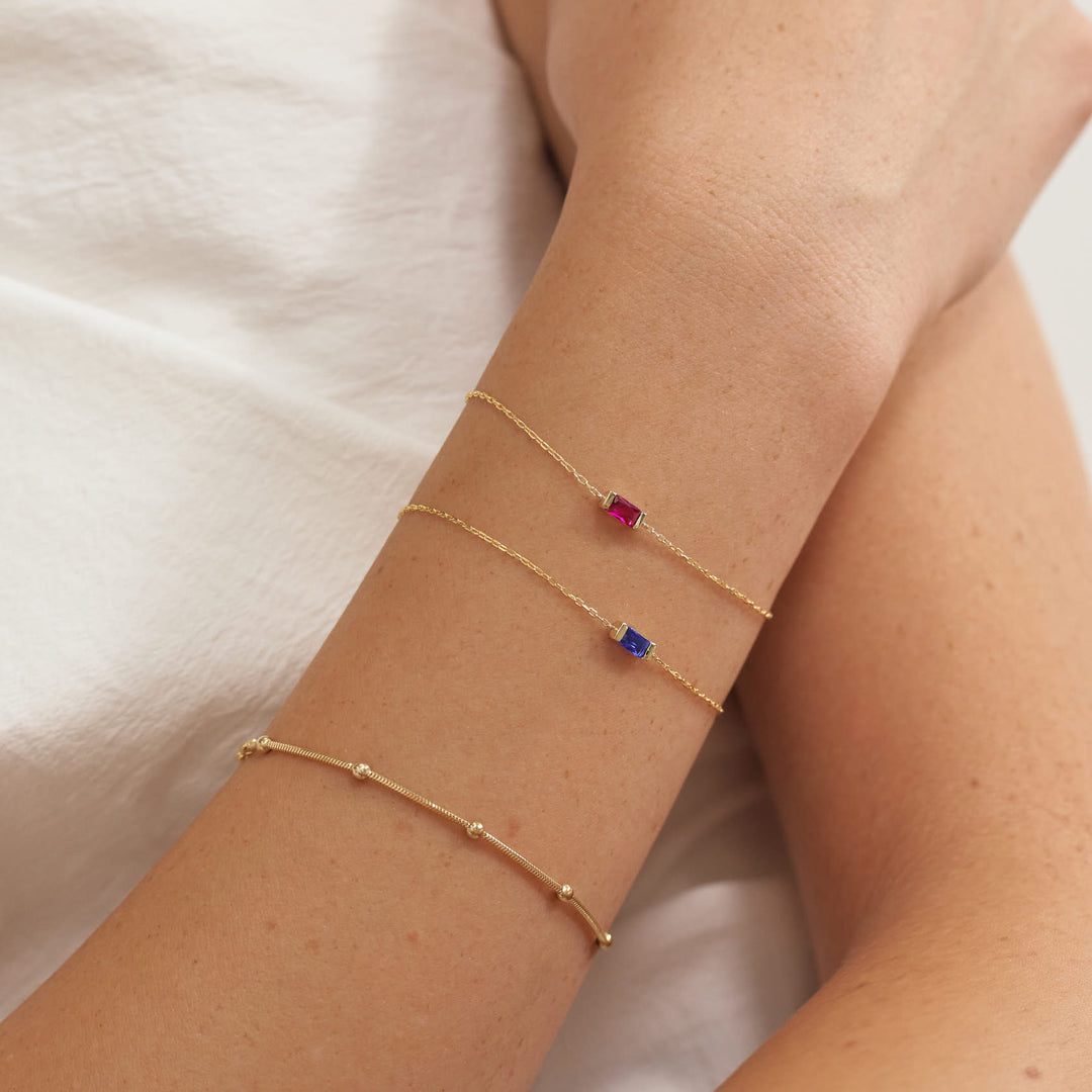 Bracelet with a lucky stone