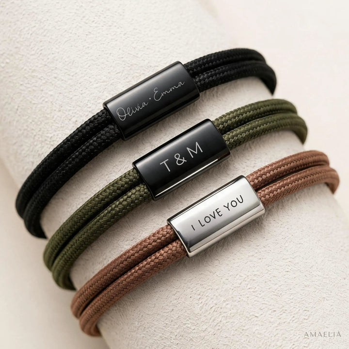 AXEL bracelet against a white wall