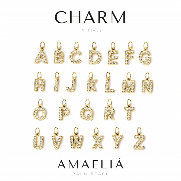 Charm initials: every letter of the alphabet as a charm