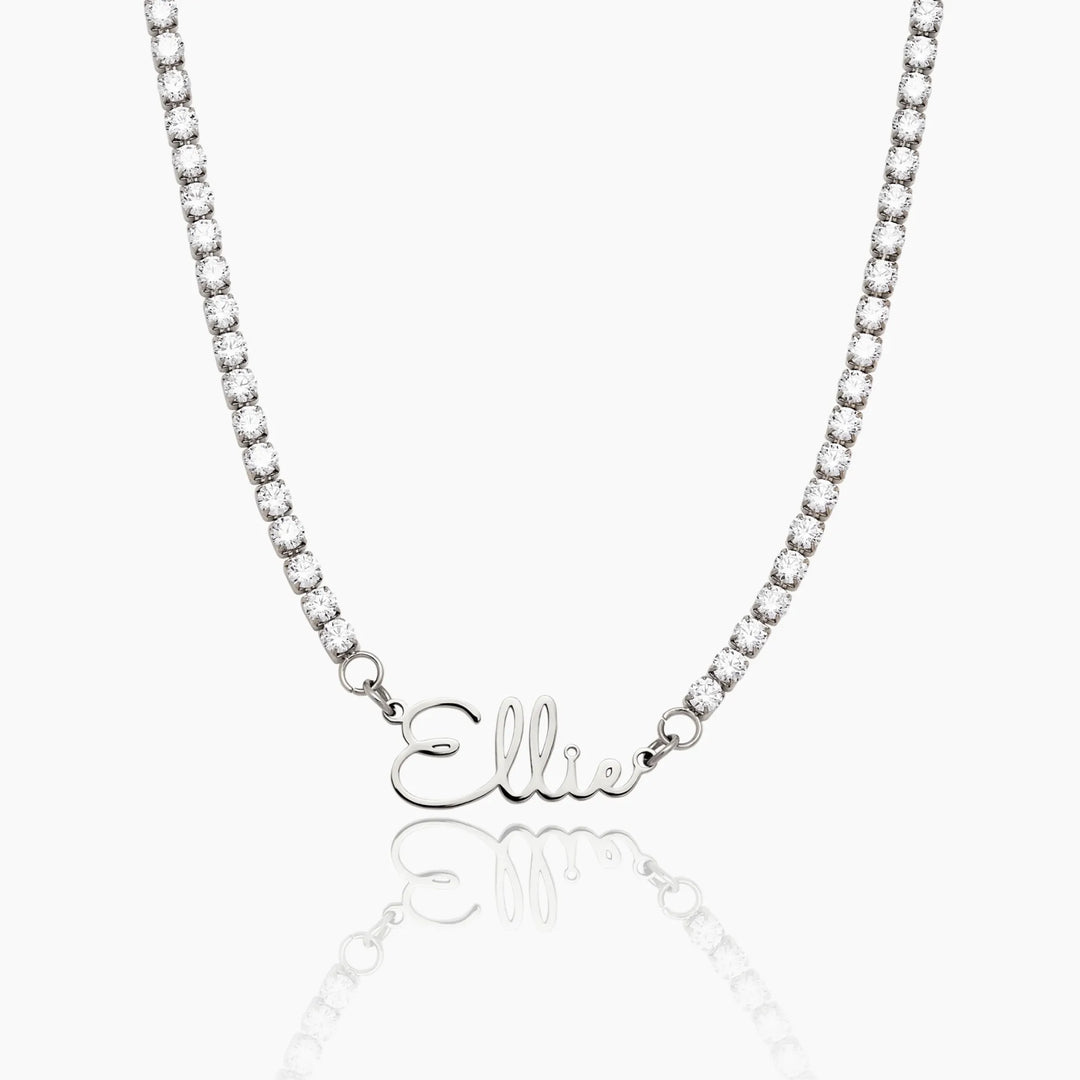 “Tennis Name” Necklace
